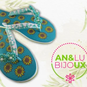 Sandalia decorada - 002